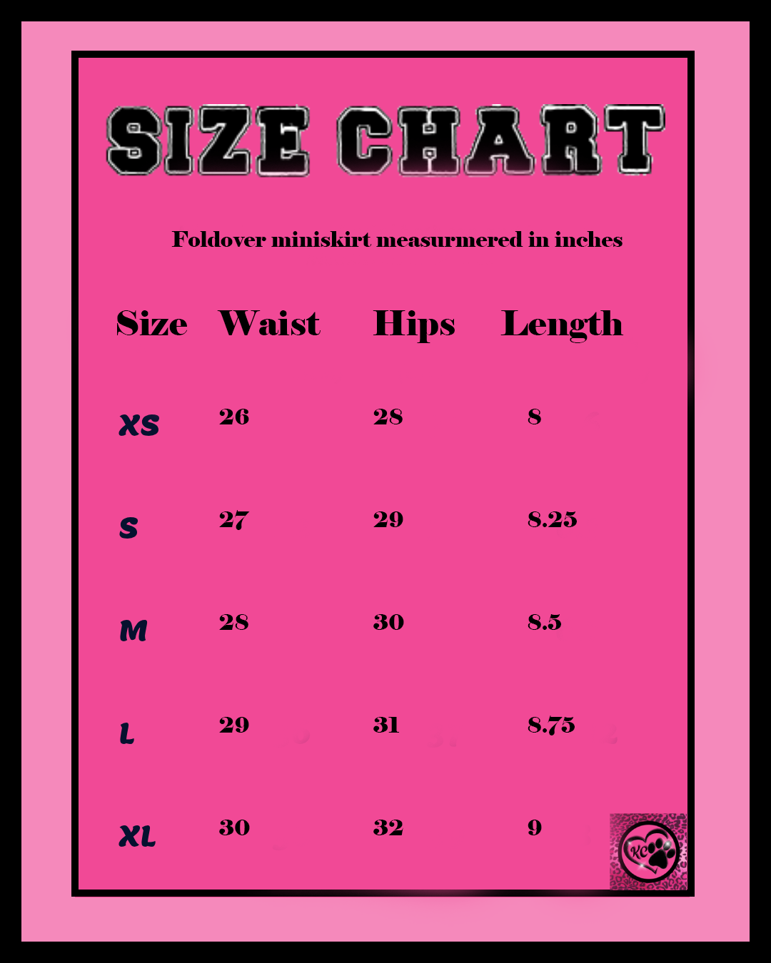 Leopard Kitty Foldover Miniskirt