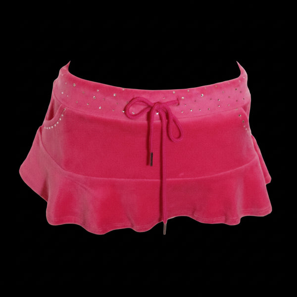Princess Velour Miniskirt