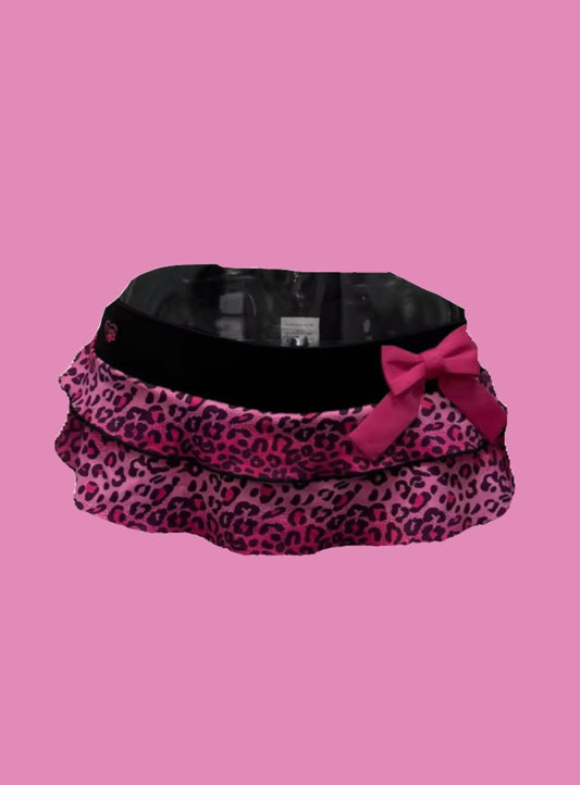 Kitty bikini bottom skirt