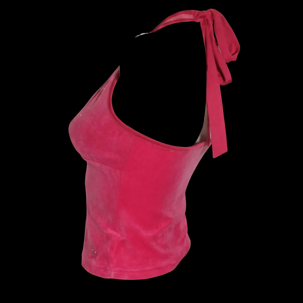 Princess Velour Halter Top