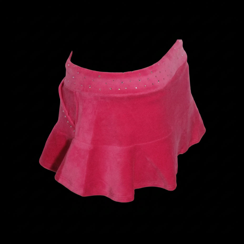 Princess Velour Miniskirt