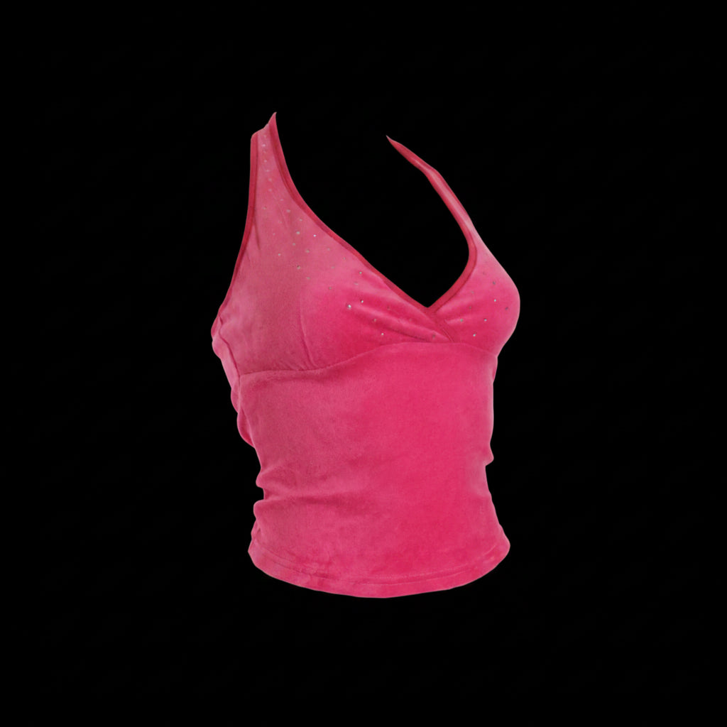 Princess Velour Halter Top