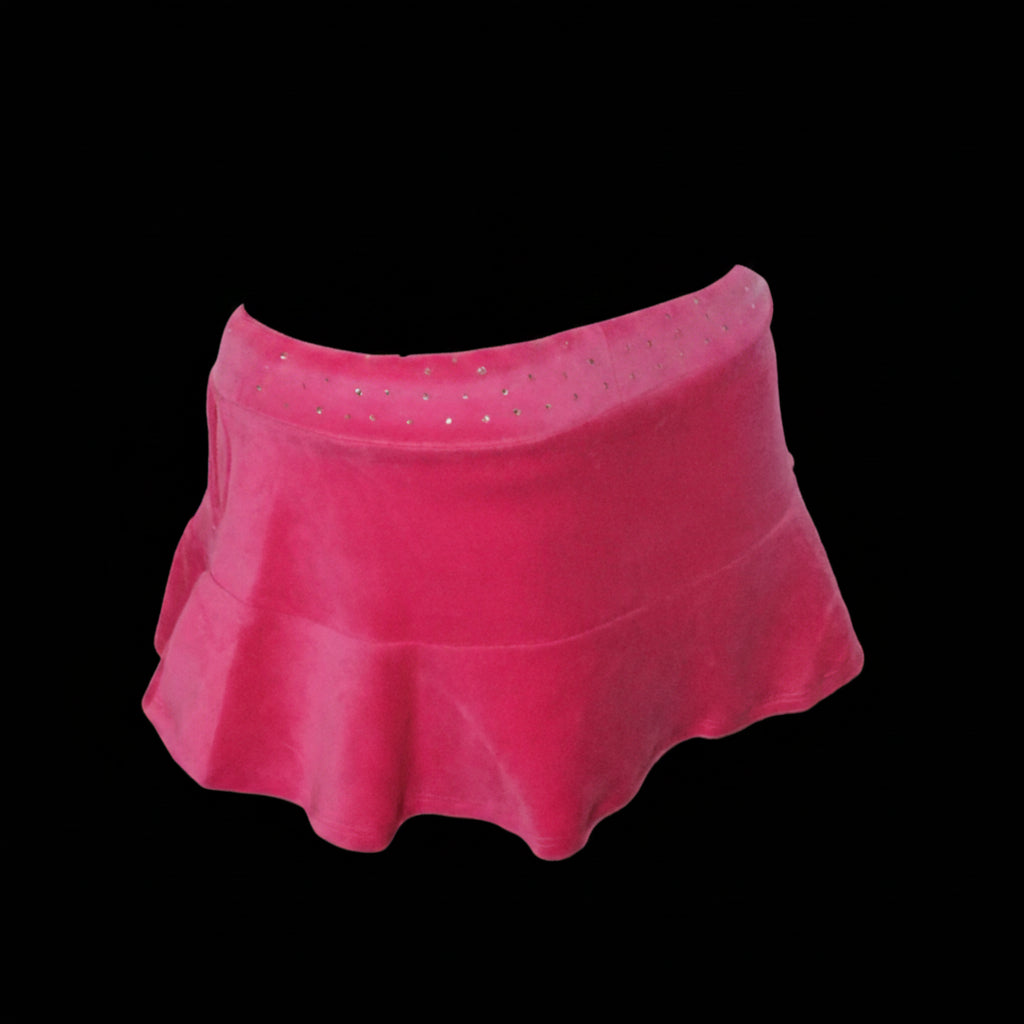 Princess Velour Miniskirt