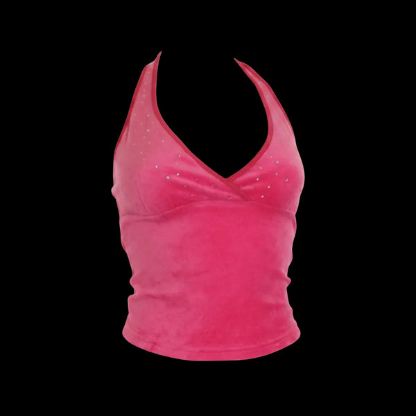 Princess Velour Halter Top