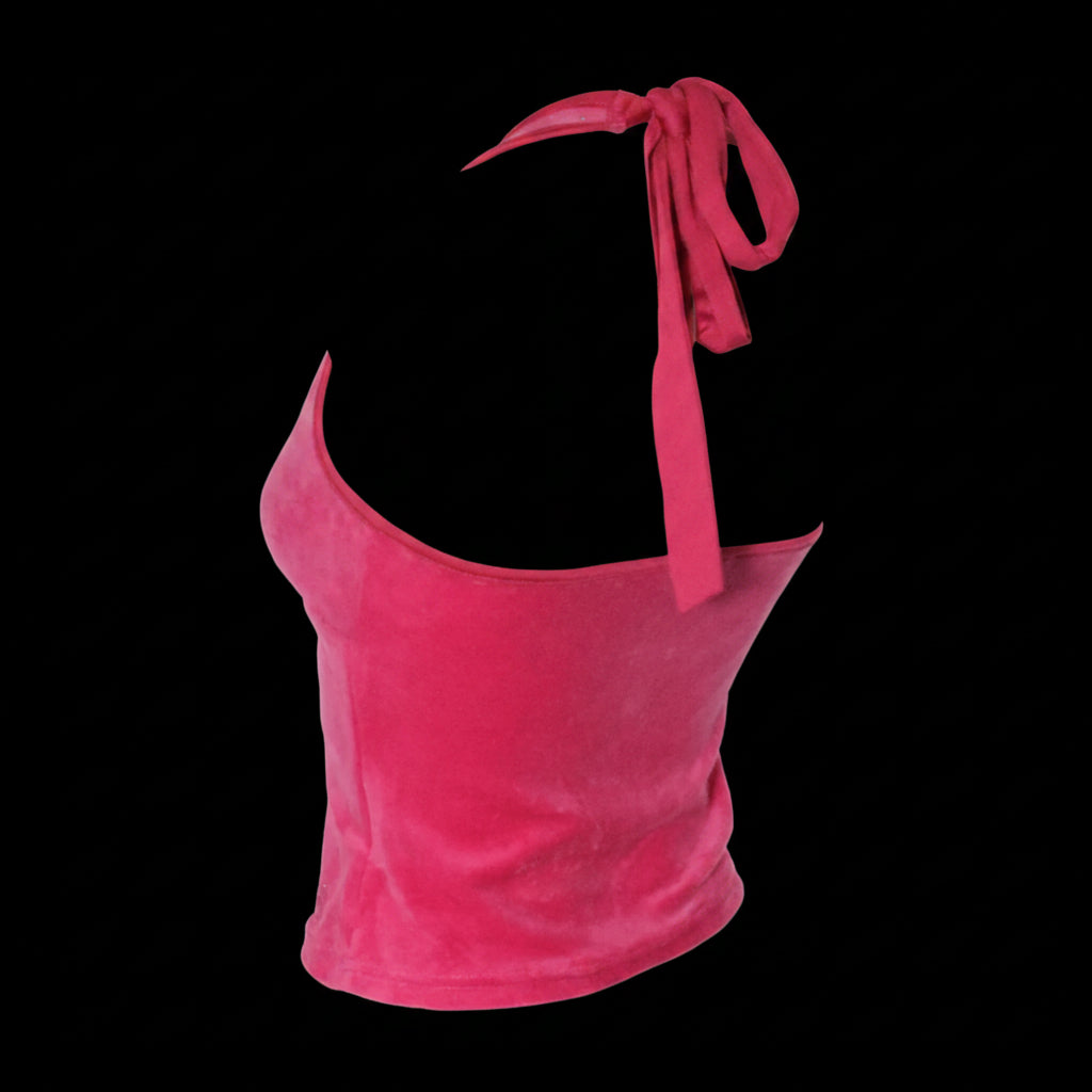 Princess Velour Halter Top