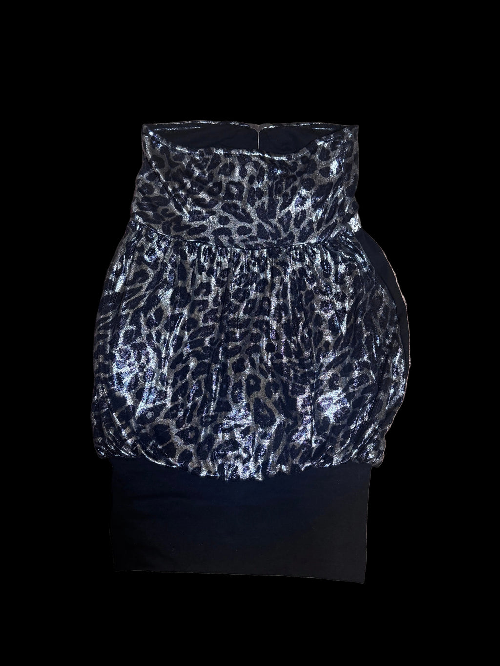 Silver Kitty Party Dress
