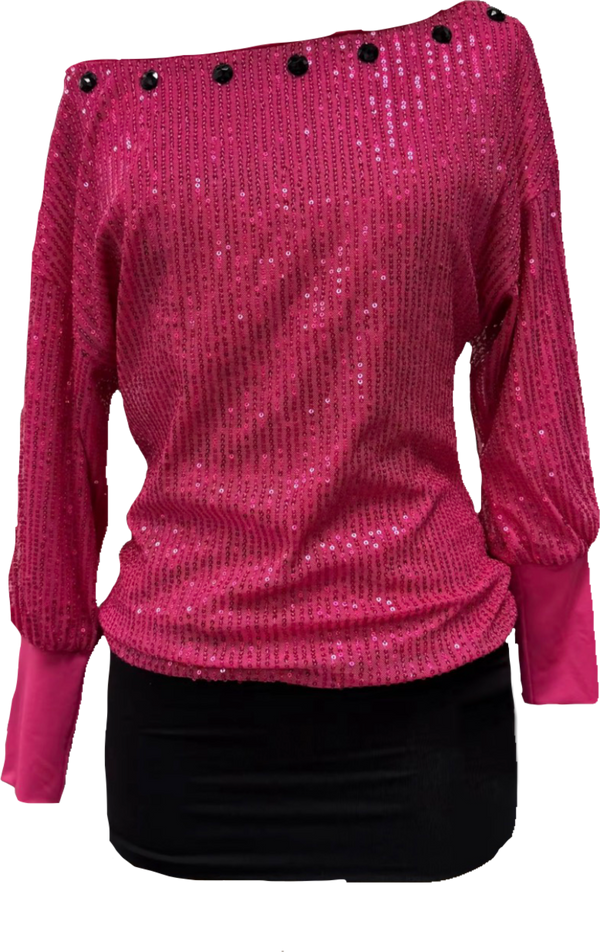 Sequin Bubble Dress