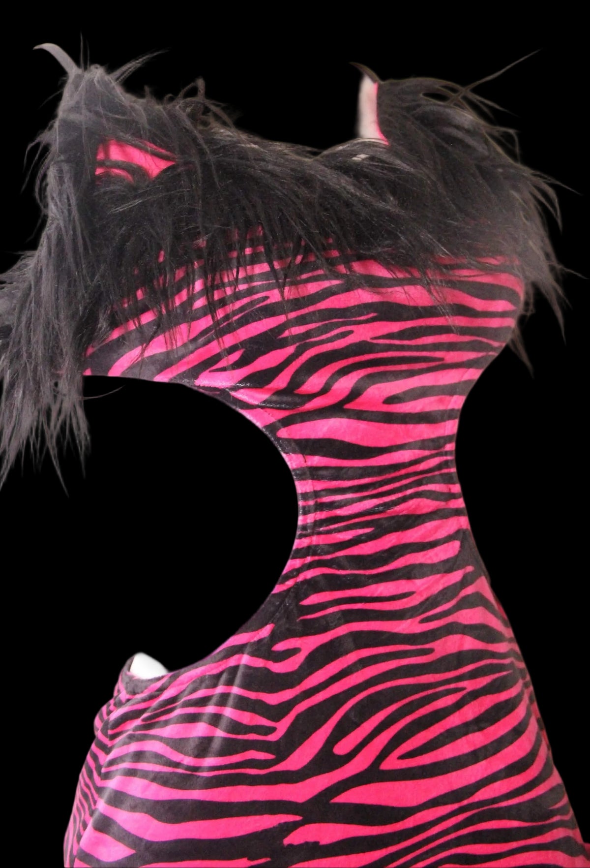 Zebra Kitty Rave Dress
