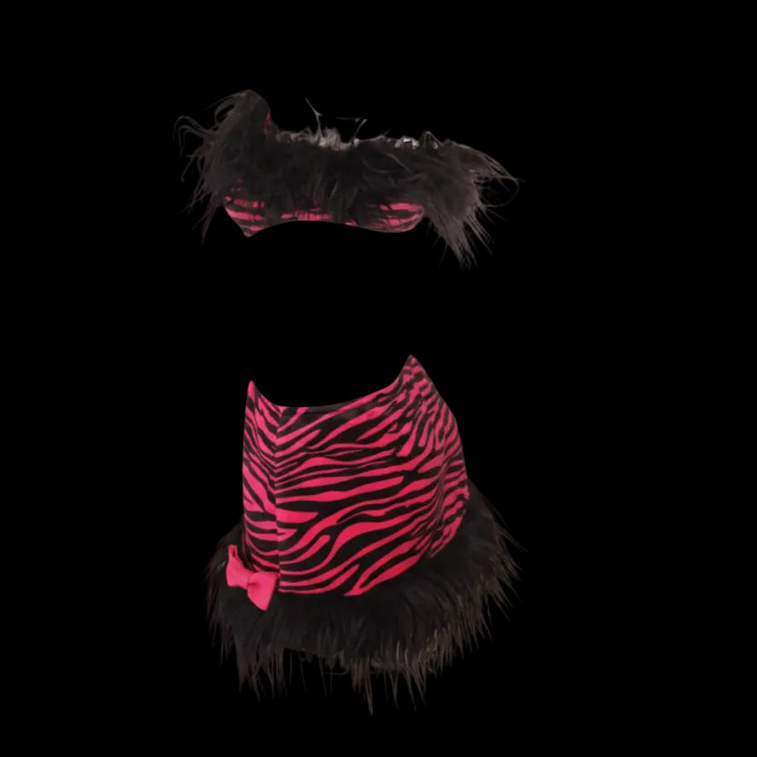 Zebra Kitty Rave Dress